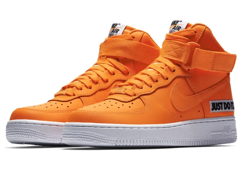 Nike Air Force 1 High LX ‘Just Do It Pack’ Orange (BQ7925-800)