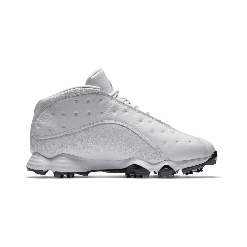 Jordan 13 Retro Golf Cleat White Black White/Black (917719-102)