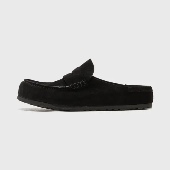 Birkenstock Naples Wrapped Suede Leather Black (1030795)