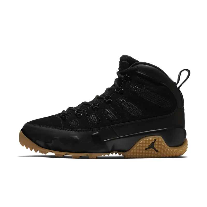 Jordan 9 Retro Boot Black Gum Black/Black-Gum Light Brown (AR4491-025)