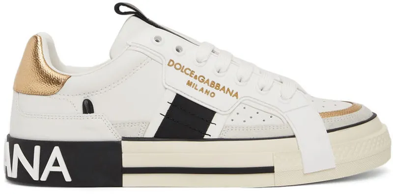 Dolce & Gabbana White & Black Contrasting 2.Zero (CS1863 AO222)