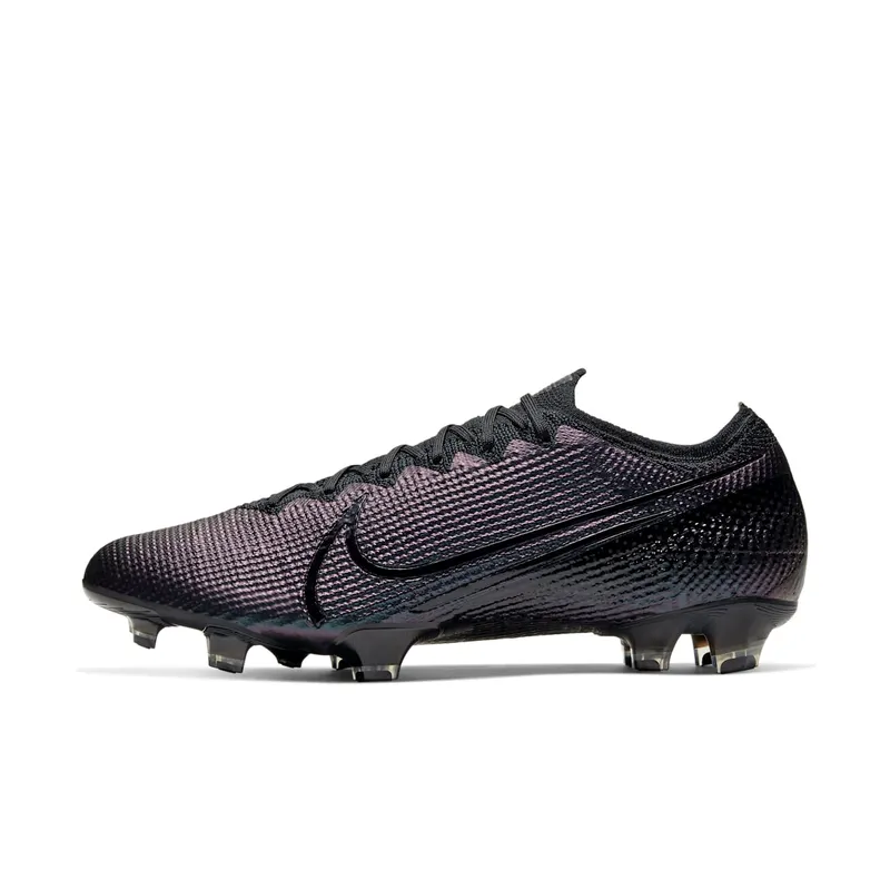 Nike Mercurial Vapor 13 Elite FG Cleat Black Black/Black (AQ4176-010)