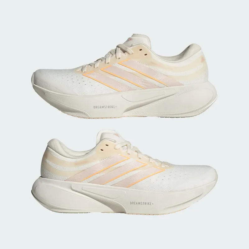 Adidas SUPERNOVA SOLUTION 3 Running Shoes Chalk White / Acid Orange / Wonder Quartz (KJ4490)