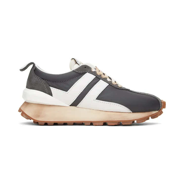 Lanvin Grey Nylon Bumpr Sneakers (FW-SKBRUN-NYLO-A21)