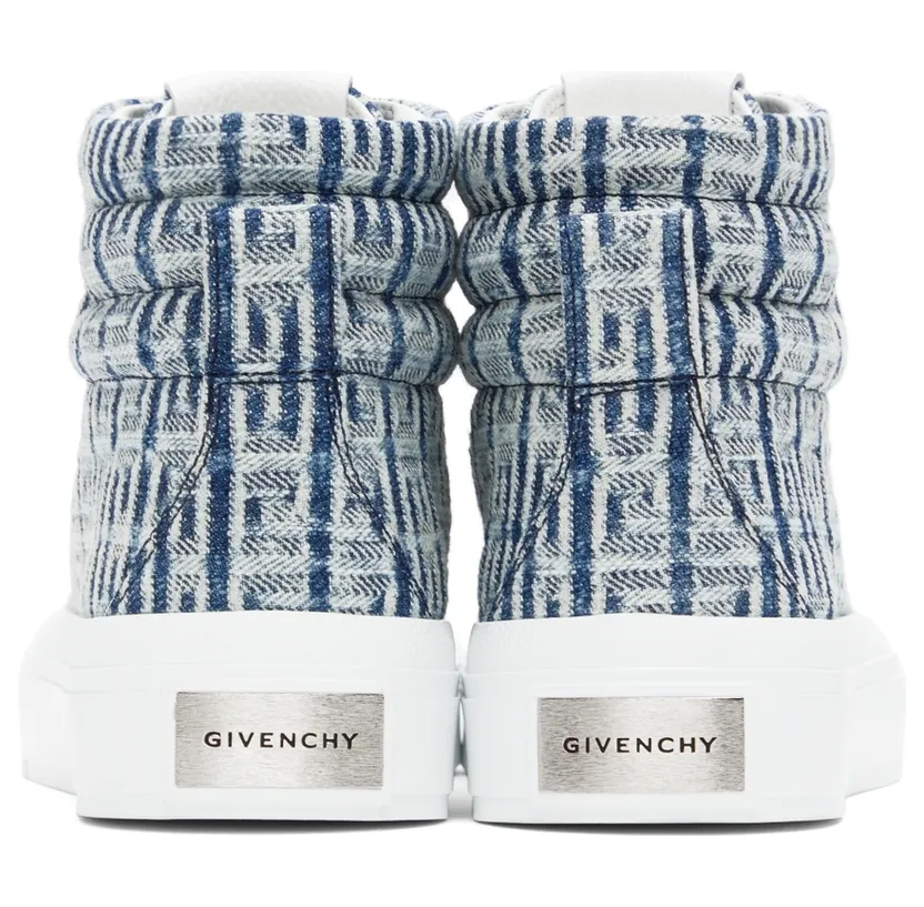 Givenchy Blue 4G City High-Top Sneakers (BE0025E1EL457) (2)