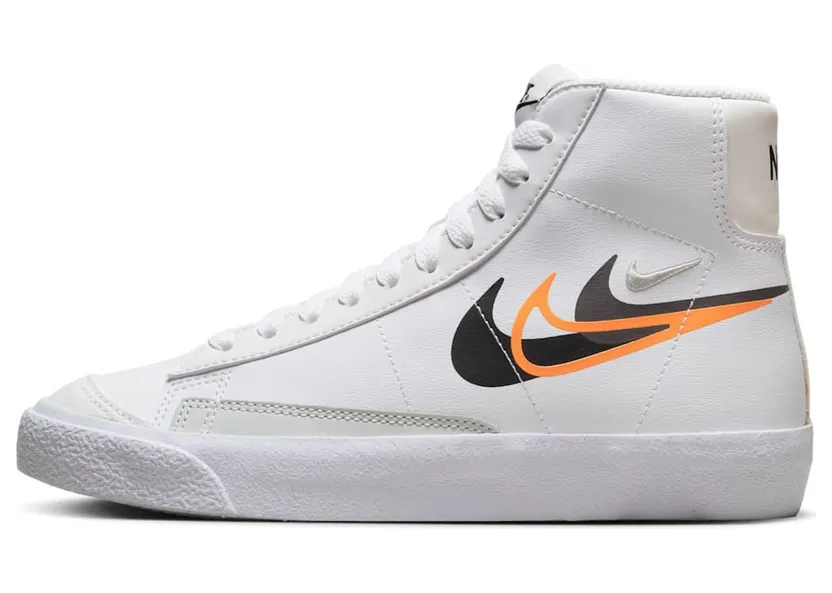 Nike Blazer Mid White Black Bright Mandarin (FN7788-100)