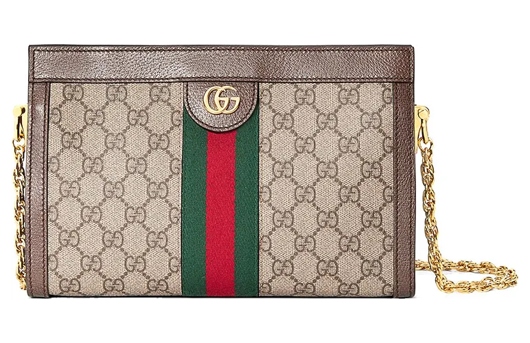 Gucci GG Ophidia Shoulder Bag Small Brown (503877 K05NG 8745)