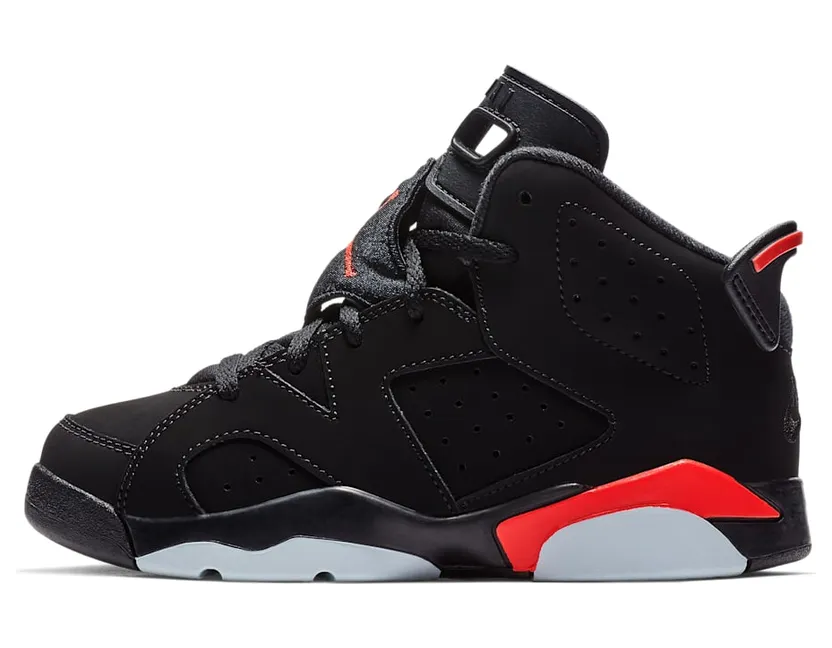 Air Jordan 6 Retro PS Black Infrared “Black / Crimson” (384666-060)