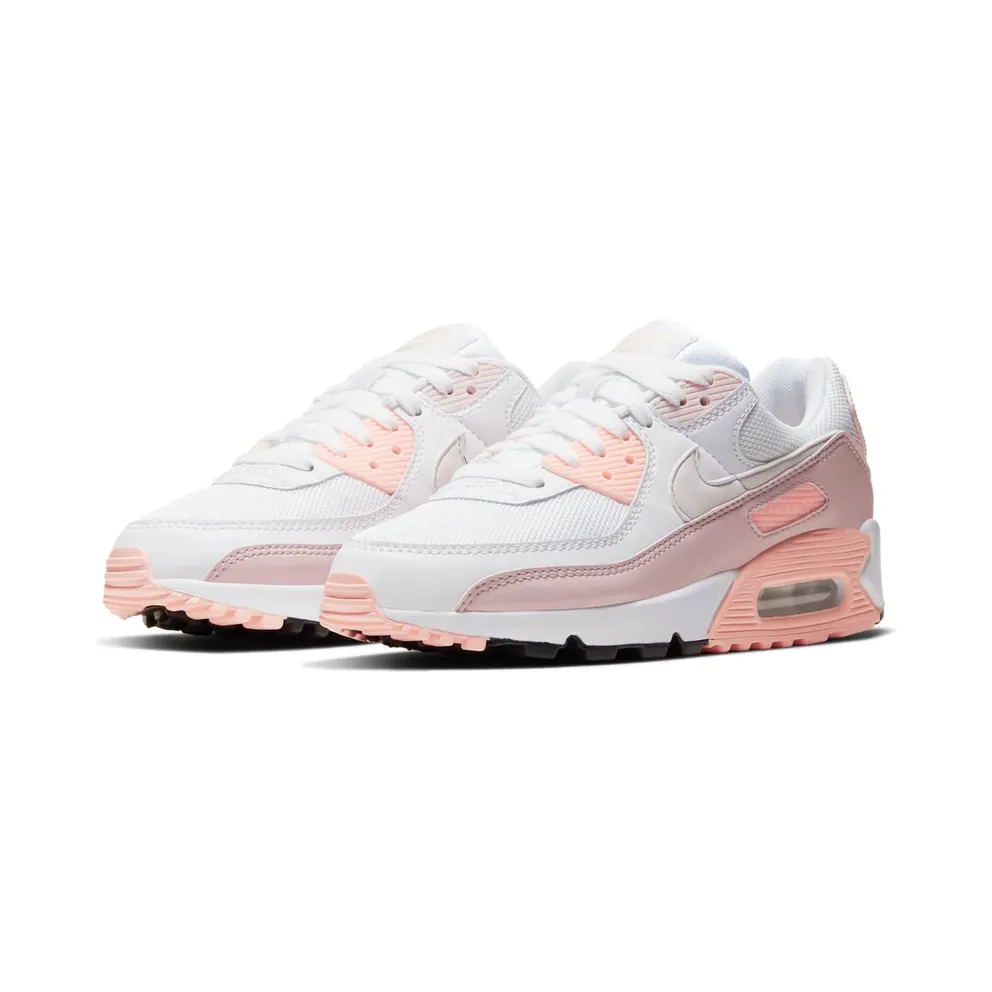 Nike Air Max 90 White Barely Rose (W) White/Barely Rose-Crimson Tint-Platinum Tint (CT1030-101)