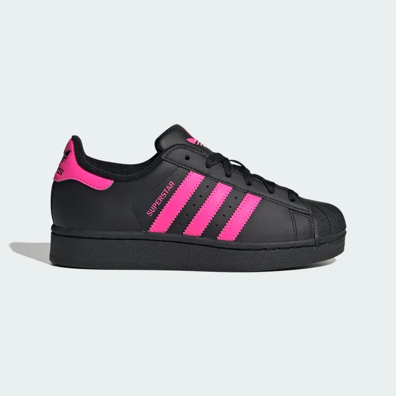 adidas Superstar II Core Black Lucid Pink (JQ0284)