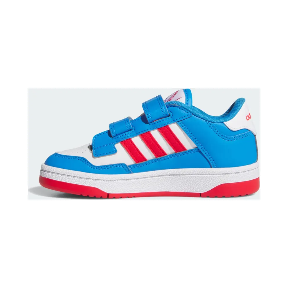 Adidas Rapid Court Kids Lucid Ray Blue / Pure Ruby / Cloud White (JS4765)
