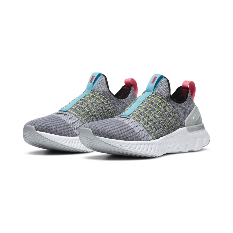 Nike React Phantom Run Flyknit 2 Flash Crimson Baltic Blue White/Flash Crimson-Baltic Blue-Black (CZ7865-100)