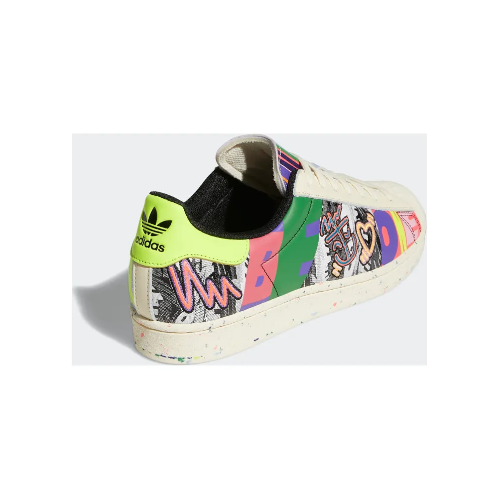 Adidas Superstar Pride Cream White / Cream White / Core Black (GX6395)