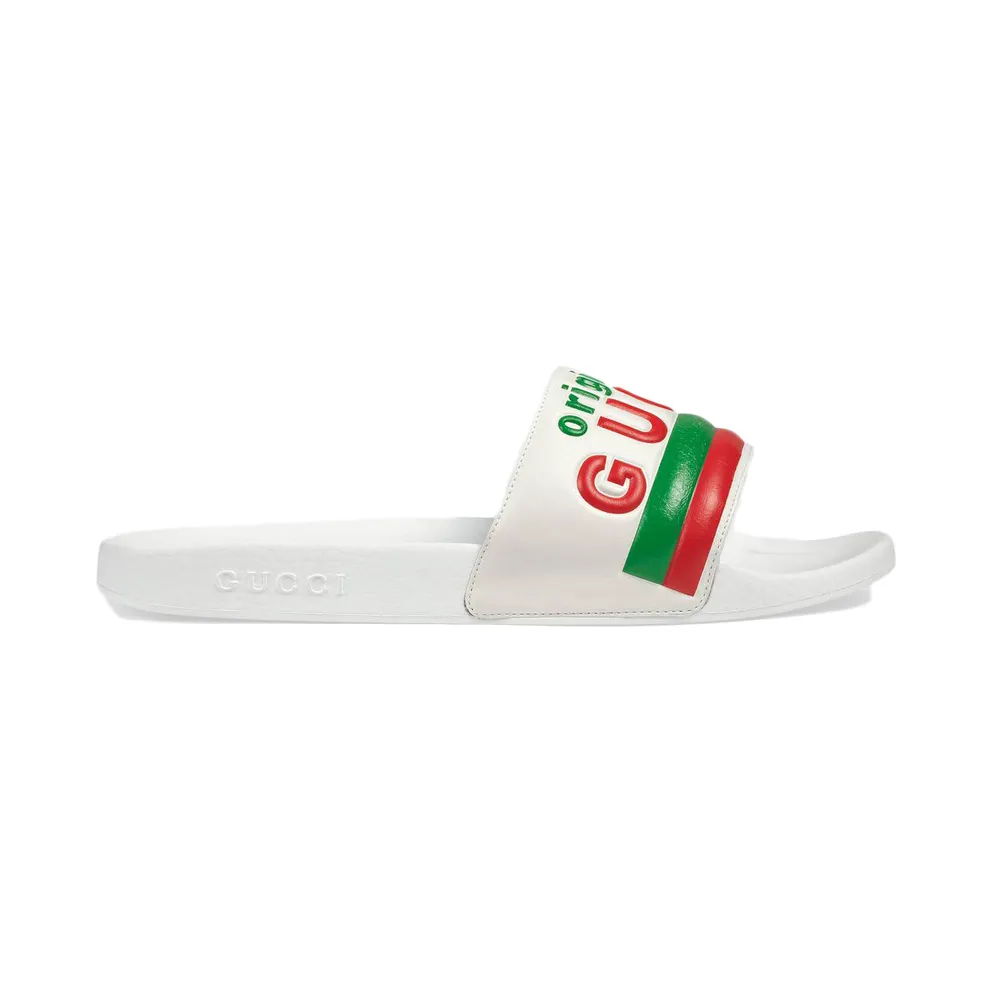 Gucci “Original Gucci” Slide White