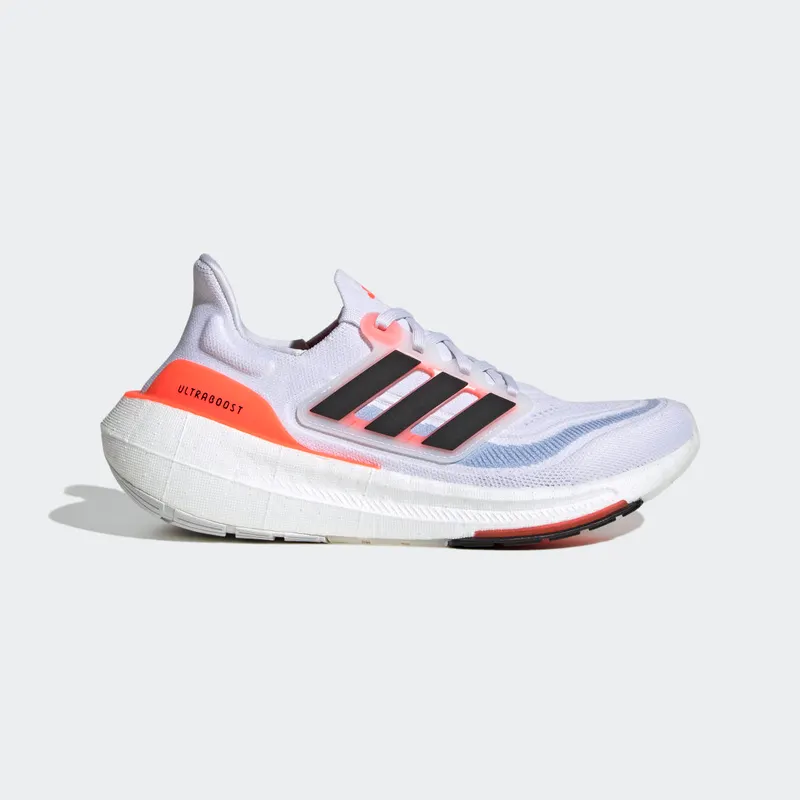 adidas Ultraboost Light Cloud White / Core Black / Solar Red (HQ6353)