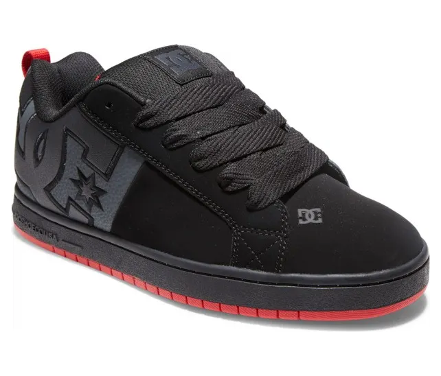 DC Court Graffik SQ Black Grey Red (ADYS100442-BYR)