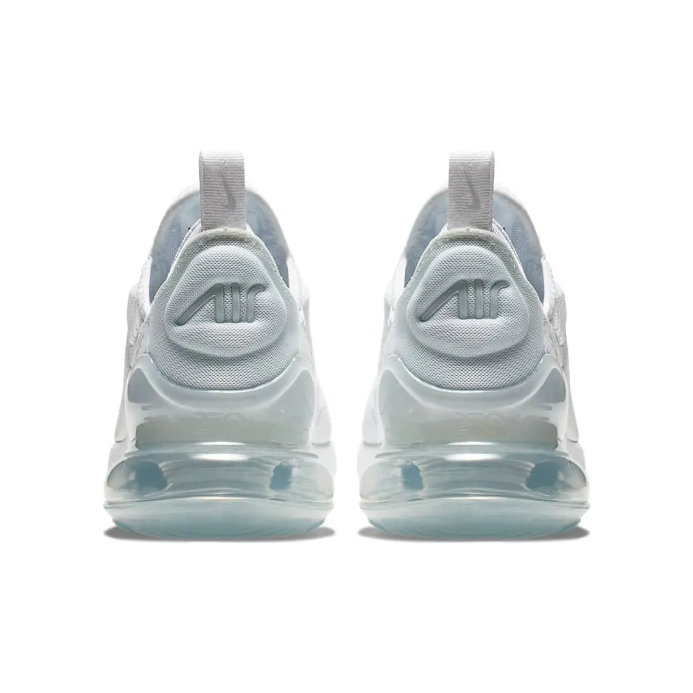 Nike Air Max 270 White Metallic Silver (GS) White/Metallic Silver/White (943345-103)