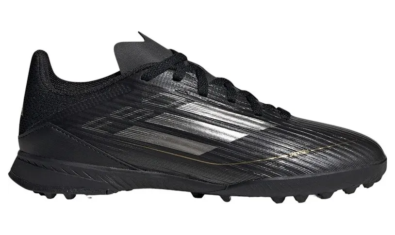 adidas F50 League Turf Core Black Iron Metallic Gold Metallic (IF1373)