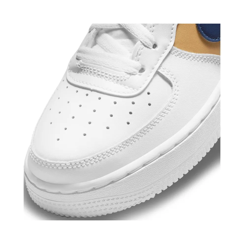 Nike Air Force 1 Low LV8 White – “White / Blue Void-metallic Gold” (DM3089-100)