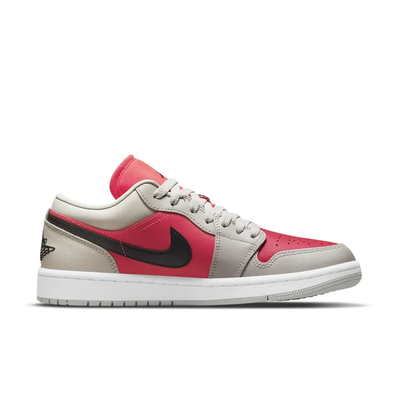 Air Jordan 1 Retro Low Light Iron Ore Siren Red (DC0774-060)