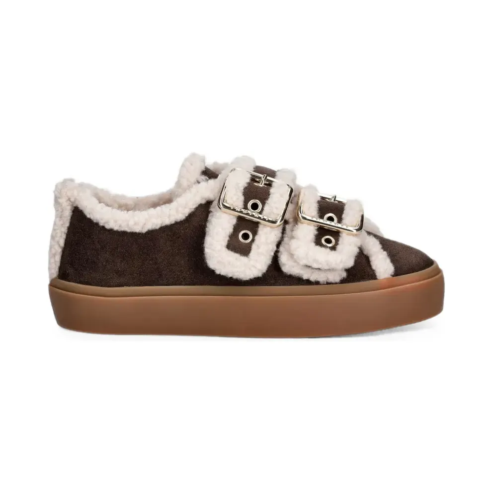 Inuikii shearling-trim buckle-fastening – Bruin (10010010551)