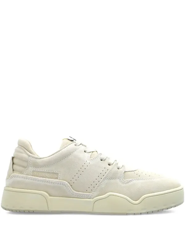 MARANT aus Wildleder mit wattiertem Kragen – Nude (BK0006HAC3E01N)