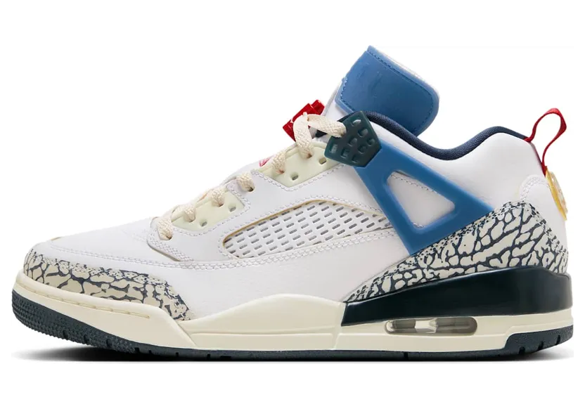 Jordan Spizike “White / Armoury Navy / Aegean Storm / Gym Red” (HM3712-164)