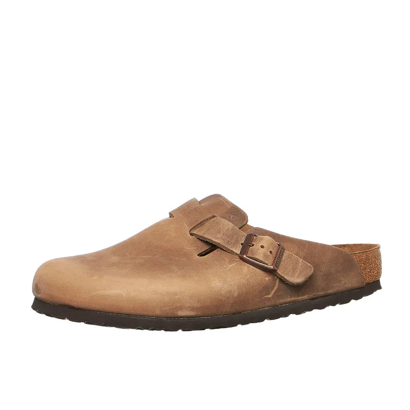 Birkenstock Boston BS Oiled Leather Tabacco Brown (960811)