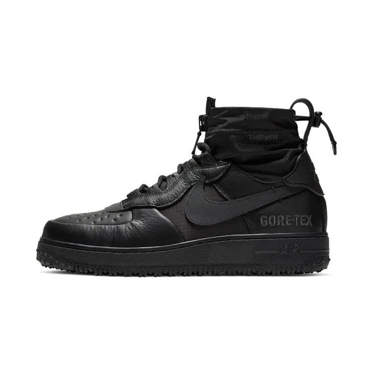 Nike Gore-Tex x Air Force 1 High ‘Triple Black’ “Black / Anthracite” (CQ7211-003)