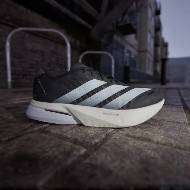Adidas Adizero Boston 13 Core Black / Cloud White / Grey Five (JS4938)