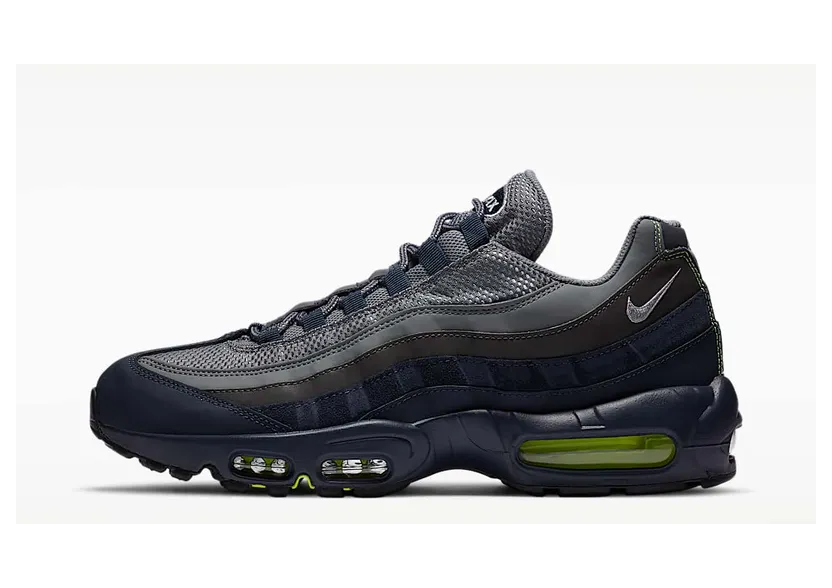 Nike Air Max 95 Blue “Obsidian / Iron Grey / Smoke Grey / Light Smoke Grey” (DA1504-400)