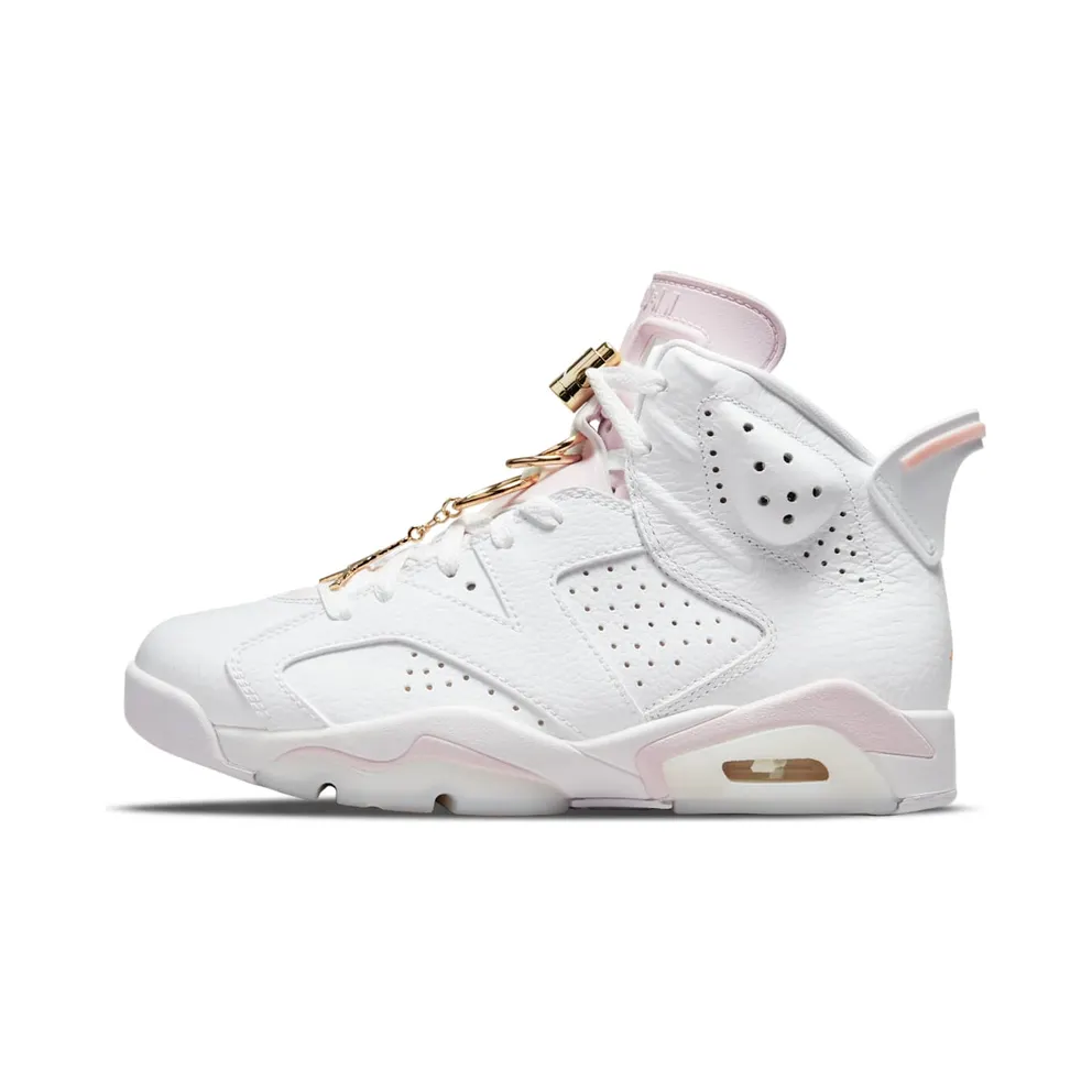 Air Jordan 6 Retro Gold Hoops (2021) (DH9696-100)