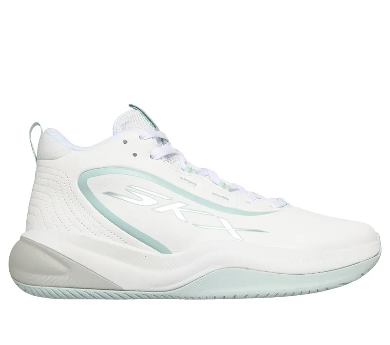 Skechers SKX League “White / Light Blue” (253010WLB)
