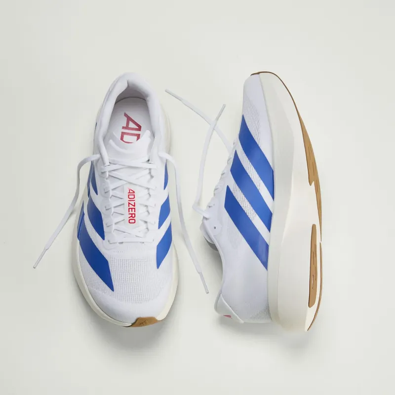 Adidas Adizero EVO SL Cloud White / Royal Blue / Pure Ruby (JS4494)