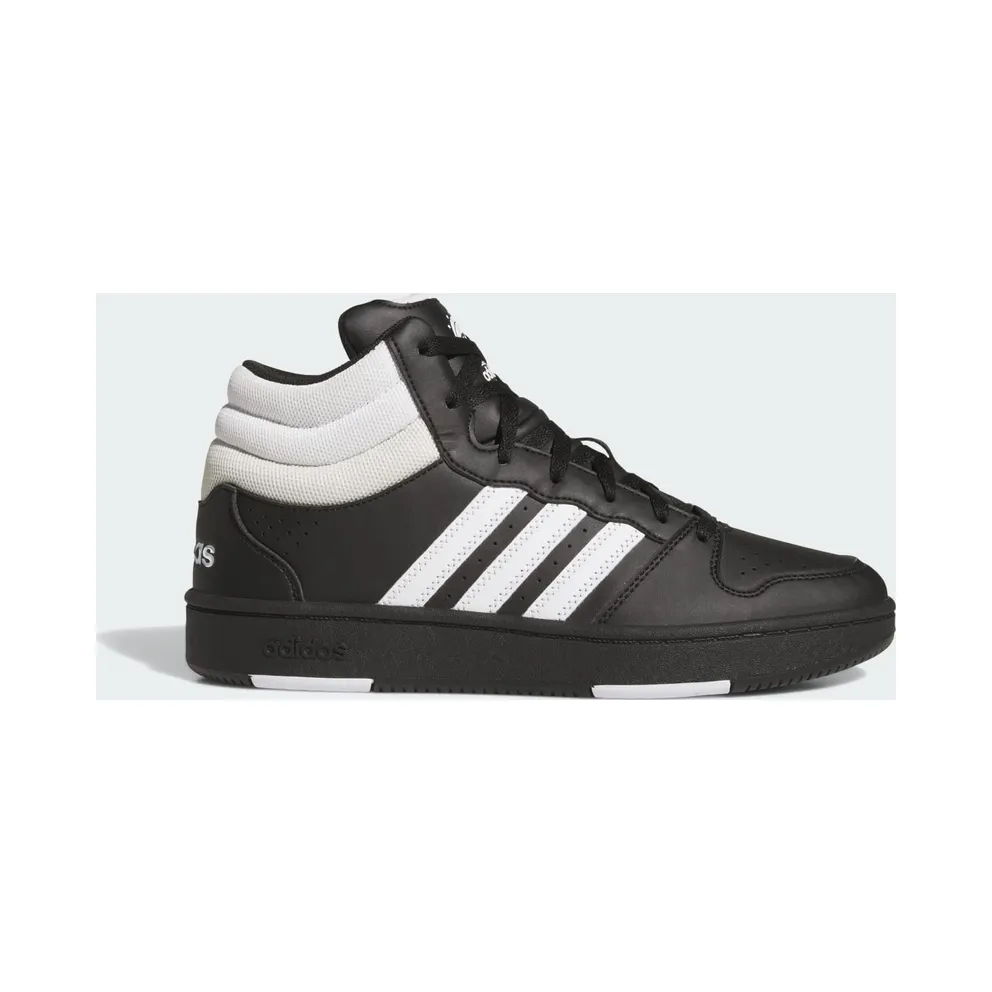 Adidas HOOPS MID CLASSIC Schuhe Core Black / Cloud White / Orbit Grey (KI1035)