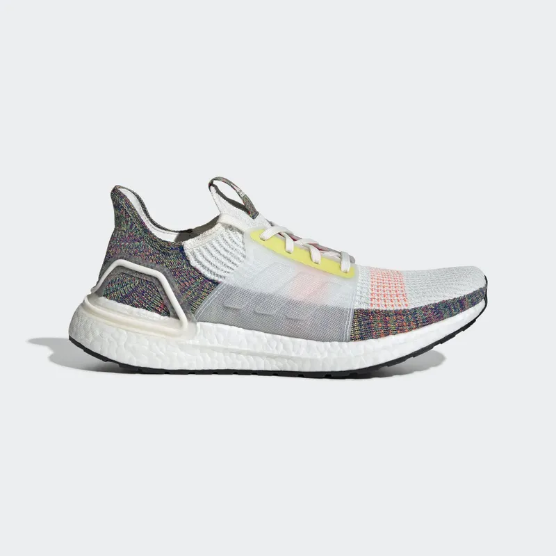 adidas Ultra Boost 2019 Pride (2019) Cloud White/Scarlet/Bright Yellow (EF3675)