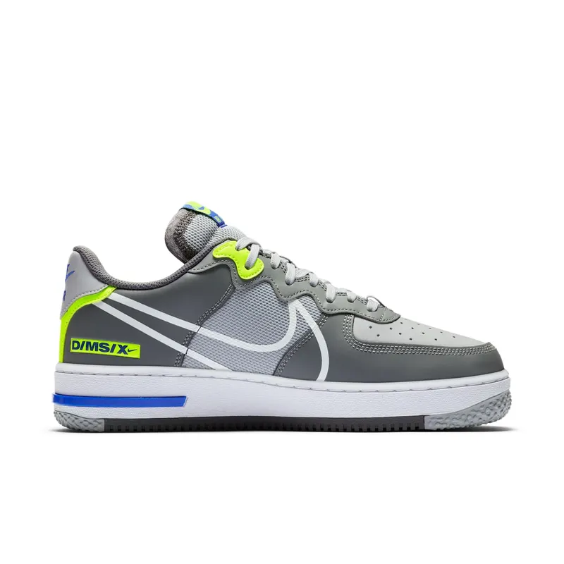Nike Air Force 1 React Wolf Grey Wolf Grey/White-Smoke Grey-Dark Grey (CD4366-002)