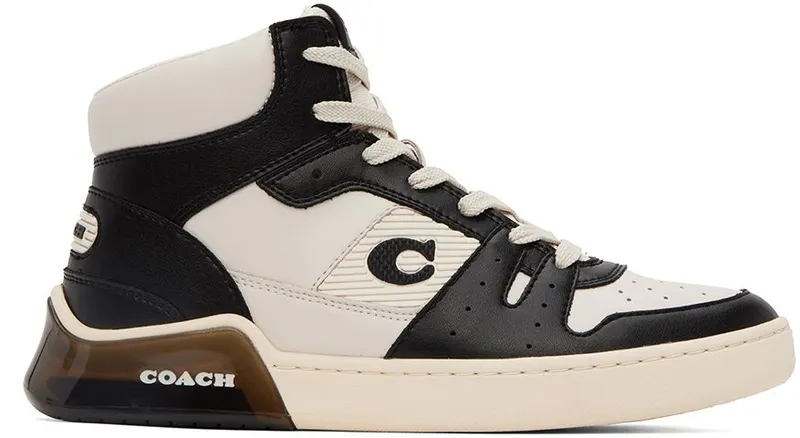 Coach 1941 Off-White & Black Citysole High CHALK/BLACK (CC812 MQV)