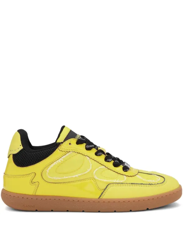 GANNI mit Einsätzen – Yellow (S3080)