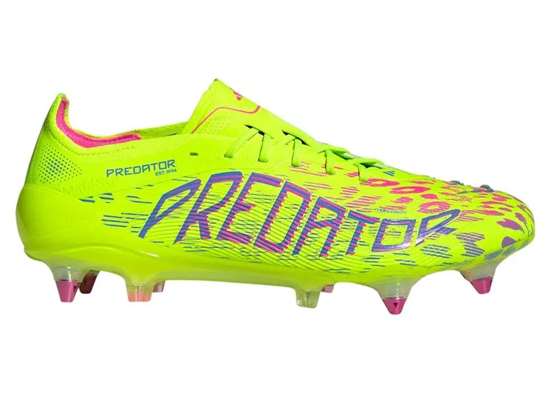 adidas Predator Elite SG Lucid Lemon Lucid Pink Blue Fusion (ID3851)