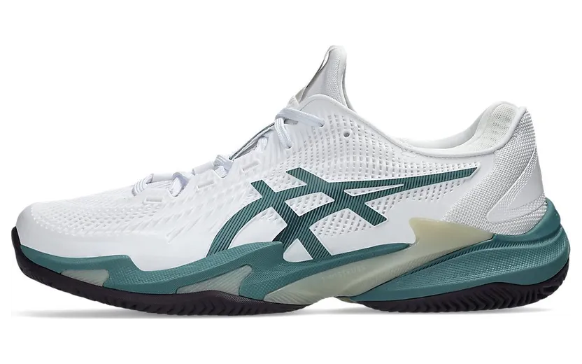 ASICS COURT FF 3 CLAY “White / Foggy Teal” (1041A371-107)