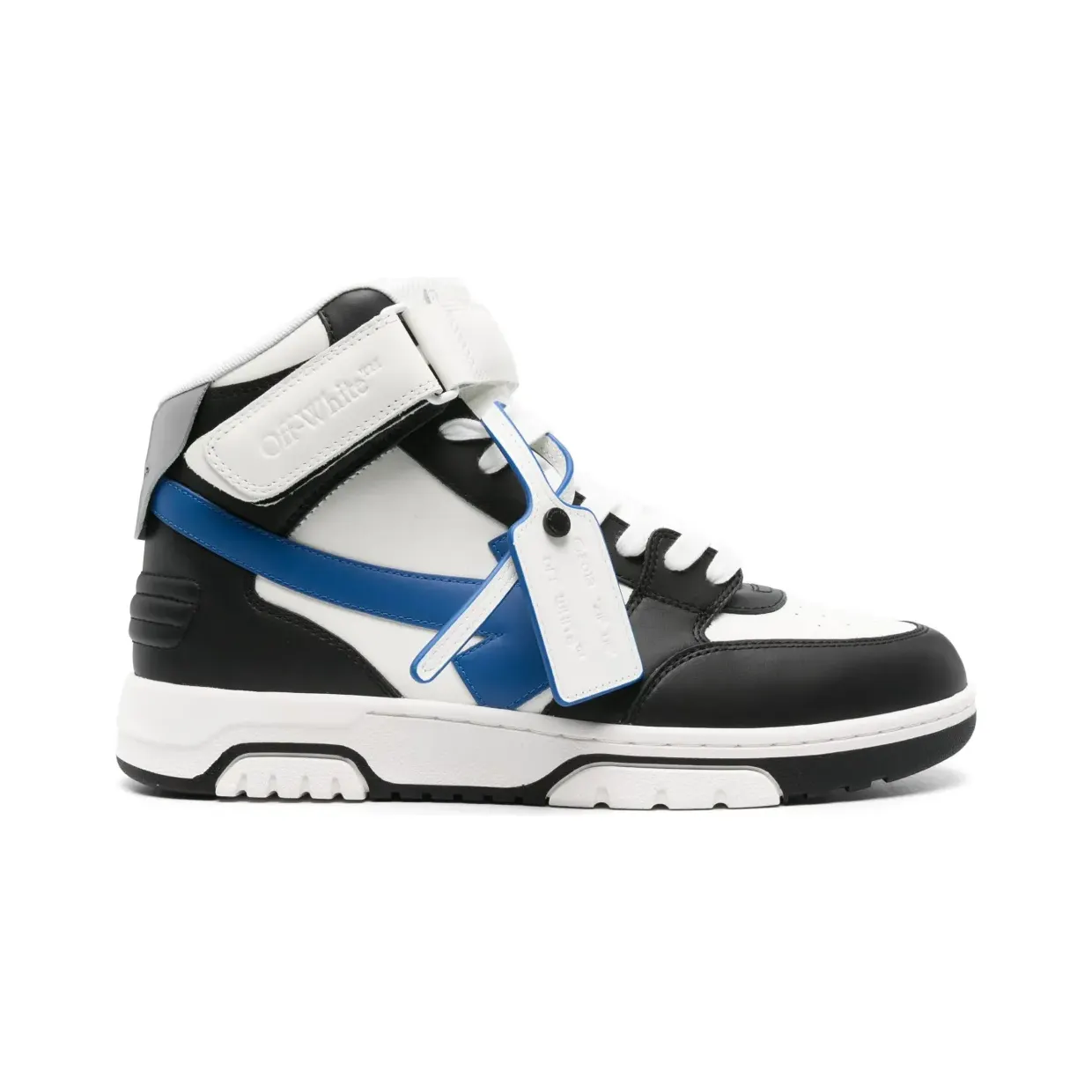 Off-White Out Of Office leren “White” (OMIA259S24LEA0021046)