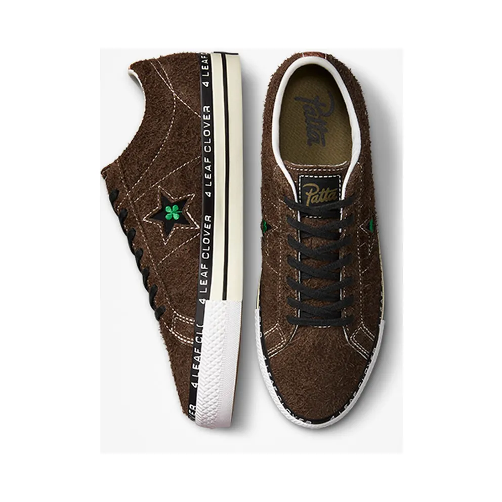 Converse Converse x Patta Four-Leaf Clover One Star Pro Java/burnt Olive/white