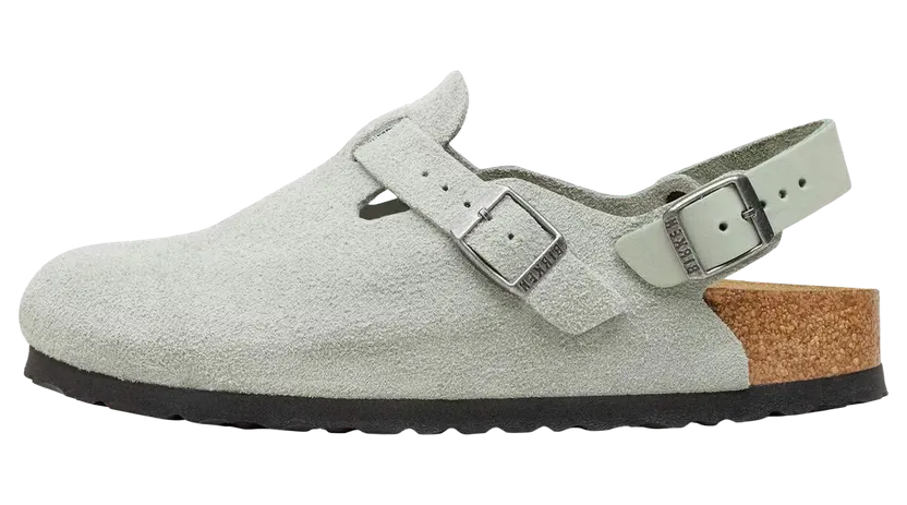 Birkenstock TOKIO SUEDE LEATHER “Pure Sage” (1031615)