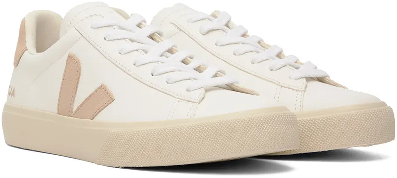 Veja Campo Low Leather Extra White Almond (CP0502920A)
