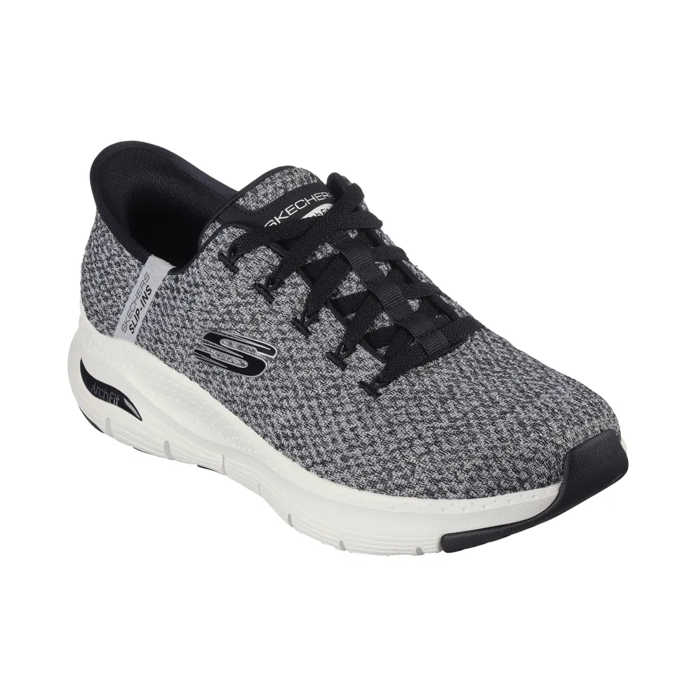 Skechers Slip-ins: Arch Fit New Verse “White / Black (232454 Wbk)” (232454WBK)