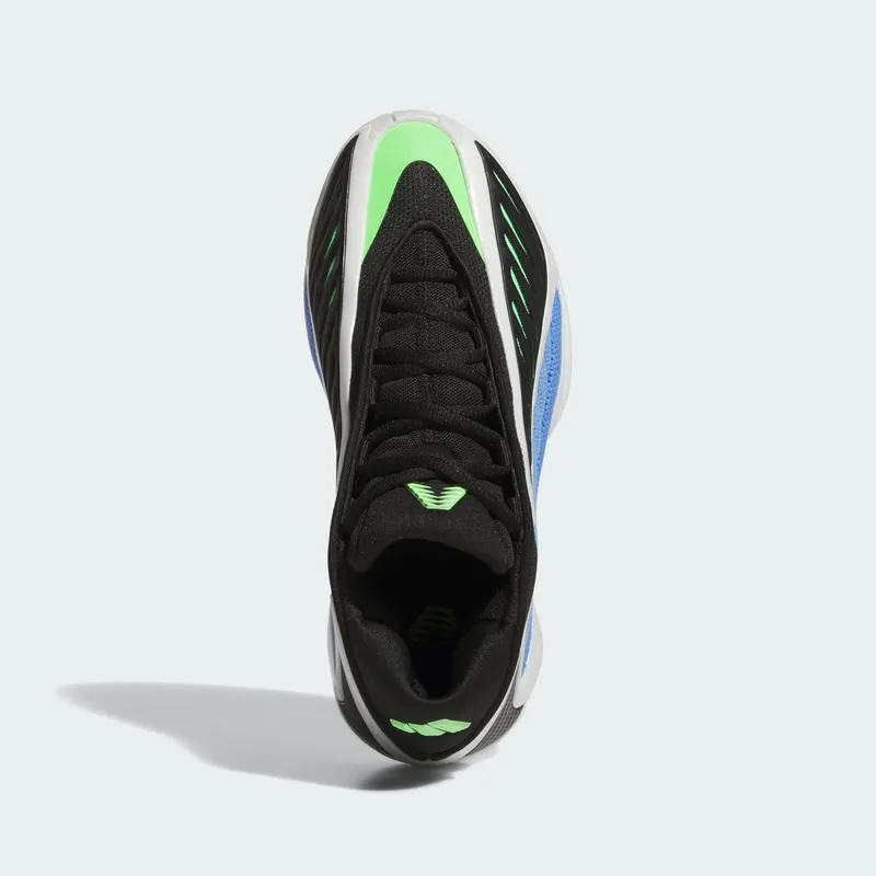 Adidas Anthony Edwards 2 Kids Blue Fusion / Zero Metalic / Lime Burst (JS3509)