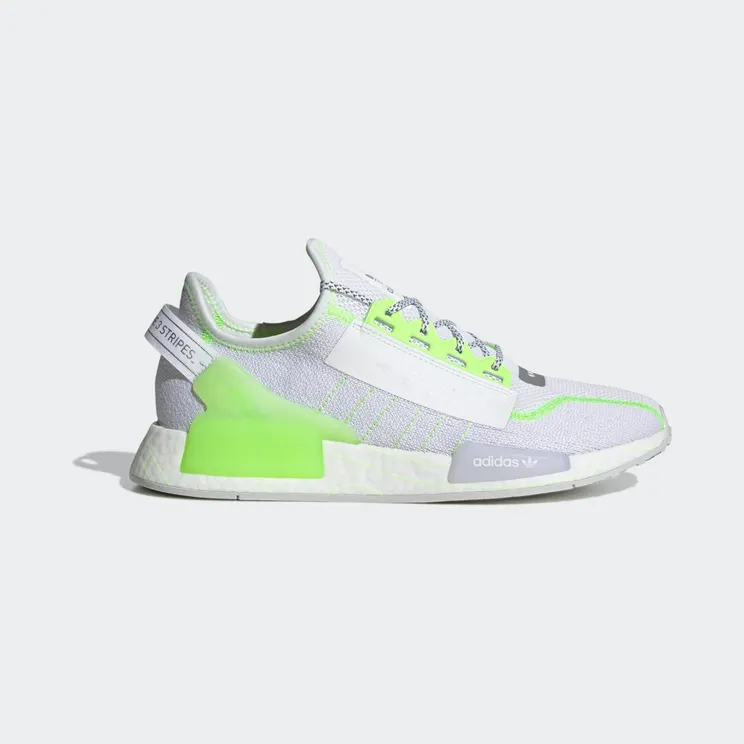 adidas NMD_R1 V2 Cloud White / Signal Green / Grey One (GX0538)