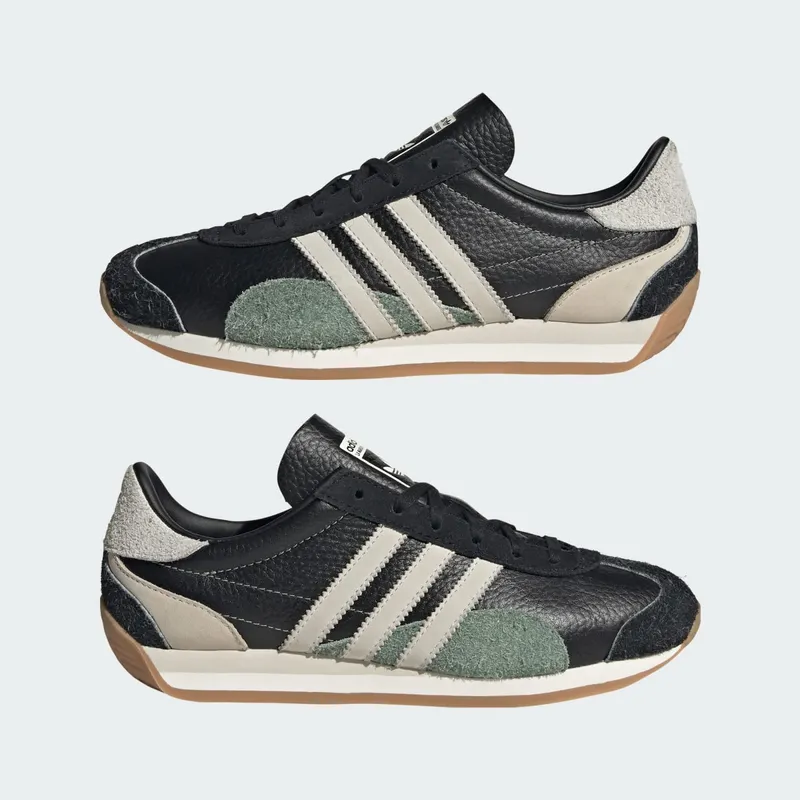 Adidas Country OG Core Black / Cloud White / Silver Green (JI2869)