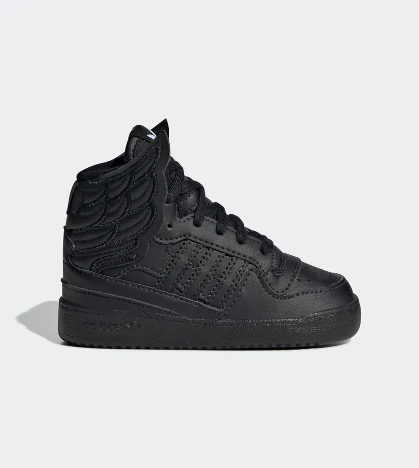 adidas JS Wings 4.0 Kids Shoes Core Black / Core Black / Cloud White (GY1849)